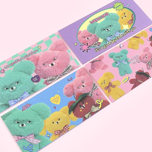  와사비베어 가로 봉투세트