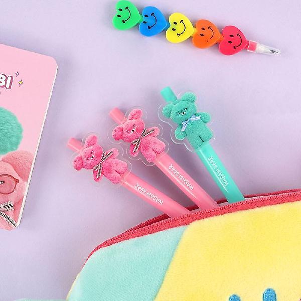  와사비베어 아크릴 중성펜 2종세트