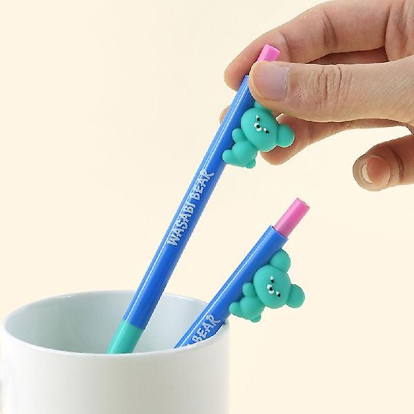  와사비베어 피규어 중성펜