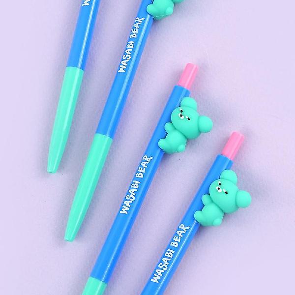  와사비베어 피규어 중성펜