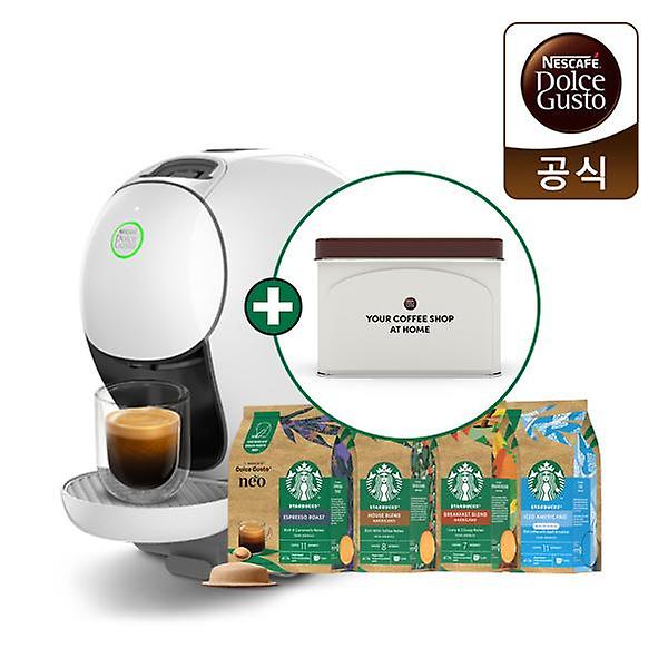  [돌체구스토] 머신 네오 카페 화이트+12입 스벅 네오 커피캡슐 3박스 (4종 택1)+증정 (텀블러+디스펜서)
