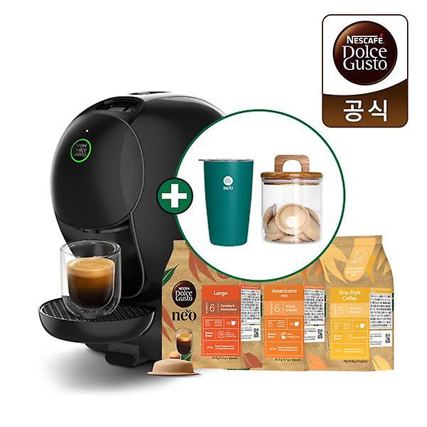  [돌체구스토] 머신 네오 카페 블랙+12입 돌체 네오 커피캡슐 2박스 (3종 택1)+증정 (텀블러+디스펜서)