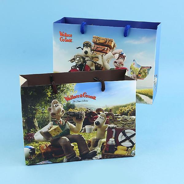  [공식정품]월레스와그로밋쇼핑백 2종세트