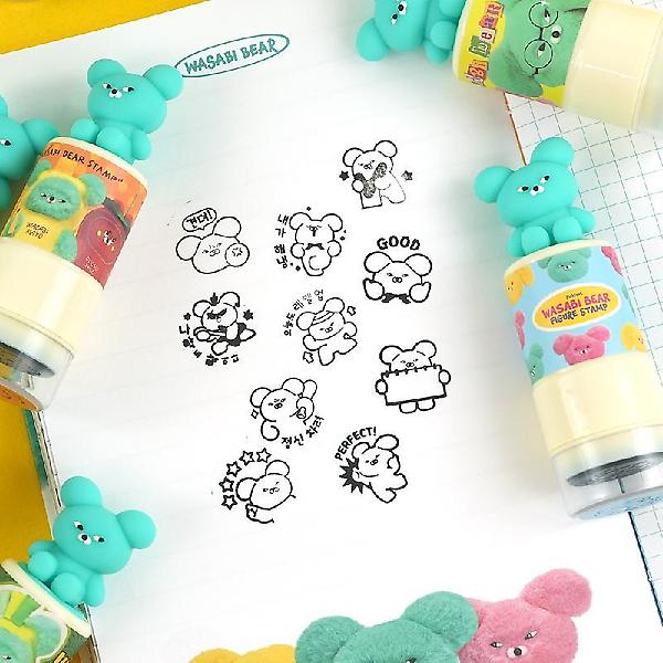  와사비베어 피규어 스탬프 인박스(20개세트)