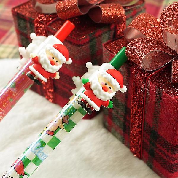  크리스마스 피규어 회전펜 인박스(36개세트)
