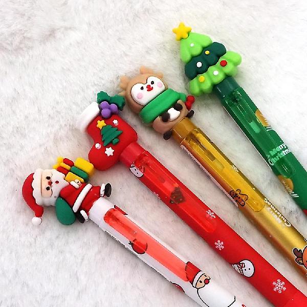 크리스마스 피규어 펜 인박스(36개세트)