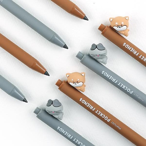  멍냥이 만년연필 (랜덤발송)