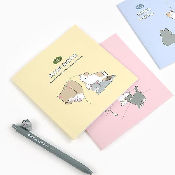  냥냥 투게더 쪼매난노트 4종세트