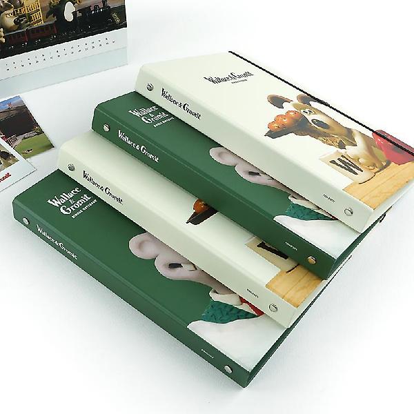  [공식정품]월레스와 그로밋 바인더노트