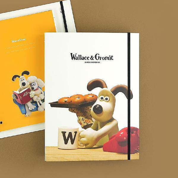  [공식정품]월레스와 그로밋 바인더노트