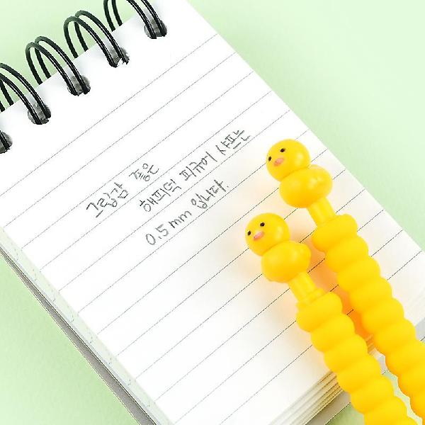  해피덕 피규어 샤프 2개세트