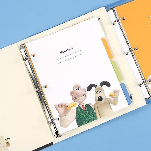  [공식정품]월레스와 그로밋 코넬 미니 바인더노트 2종세트