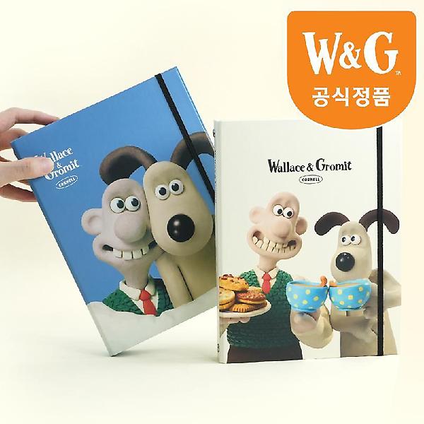  [공식정품]월레스와 그로밋 코넬 미니 바인더노트