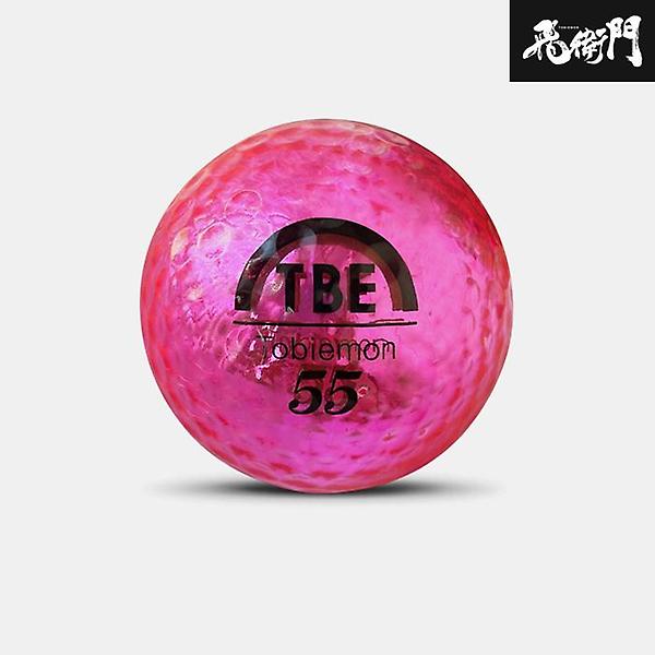  토비에몬 메탈 초고반발 골프볼[핑크][남여공용][2피스/12알]