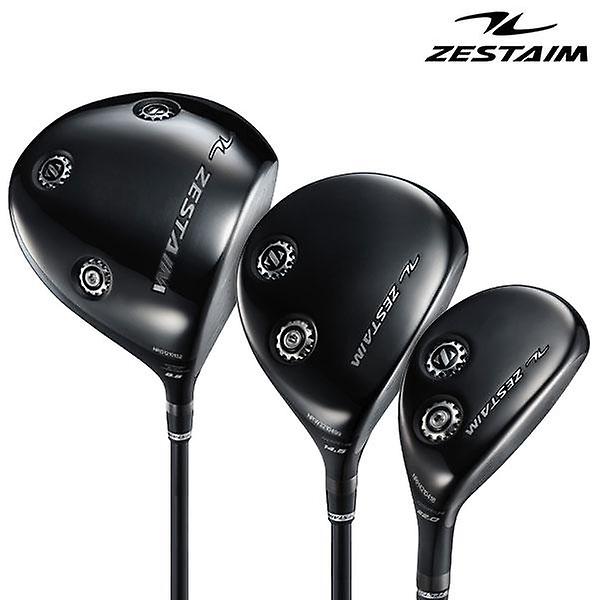  제스타임 누아르 블랙 남성 골프클럽 남자 비거리 골프채 3종 세트 (드라이버 + 우드 + 하이브리드)