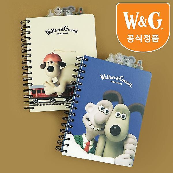  [공식정품]월레스와 그로밋 인덱스 노트