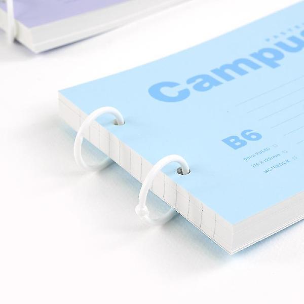  파스텔 캠퍼스 메모카드 B6 4종세트