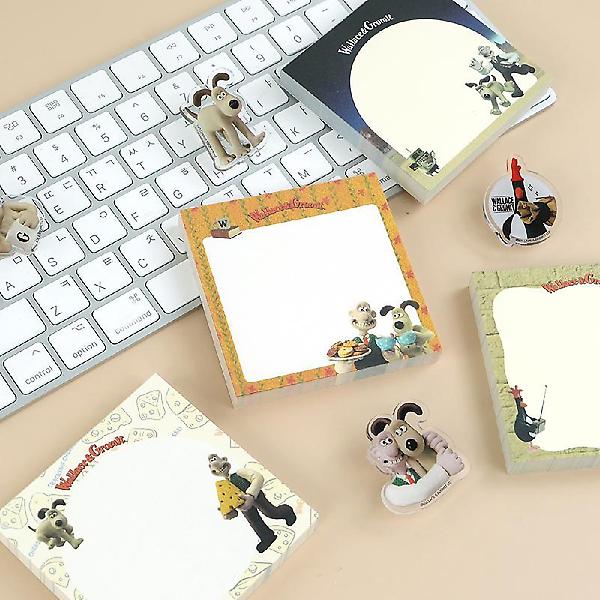  [공식정품]월레스와 그로밋 메모 클립세트