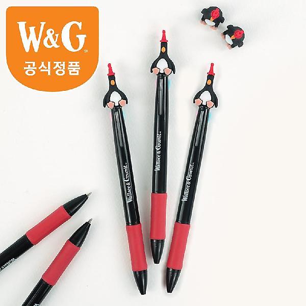  [공식정품]월레스와 그로밋 맥그로우 3색볼펜
