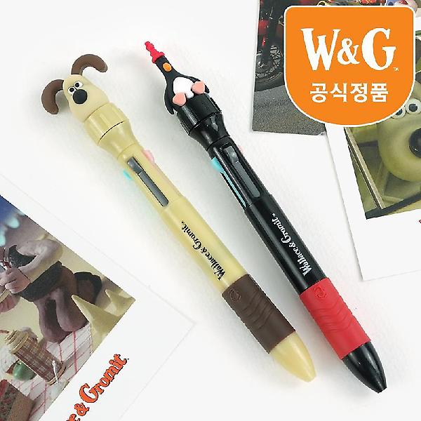  [공식정품]월레스와 그로밋 피규어 4색 회전펜 인박스(20개세트)