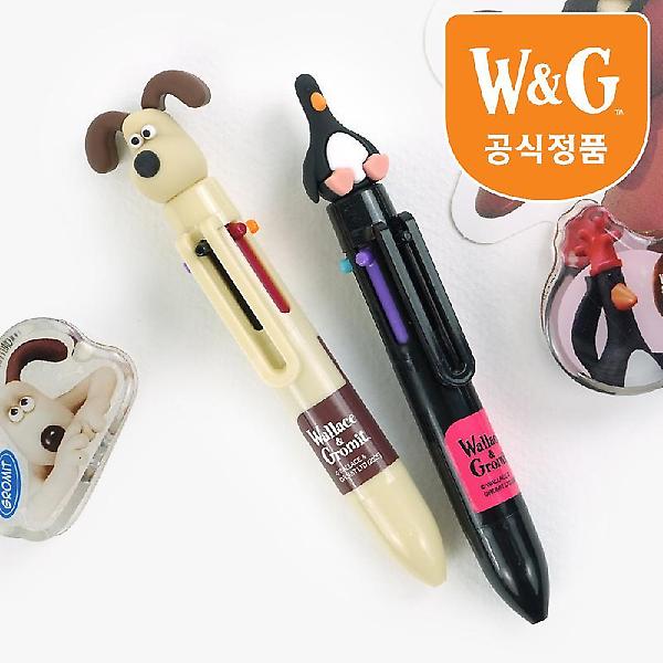  [공식정품]월레스와 그로밋 피규어 미니6색볼펜 인박스 20개세트