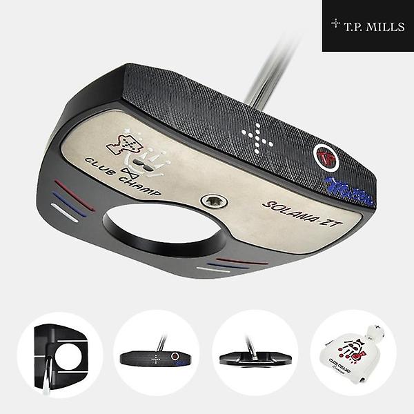  [제로토크/좌타,우타 사용가능]티피밀스 클럽챔프 솔라나 ZT 퍼터[남여공용][말렛][블랙][JUMBO GRIP]