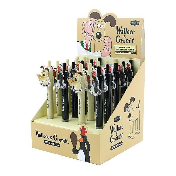  [공식정품]월레스와 그로밋 아크릴 샤프 인박스(20개세트)