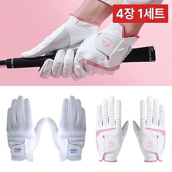  [4장 1세트] PRGR 여성 여름 쿨링 양손 장갑  + 테일러메이드 여성 양손 장갑