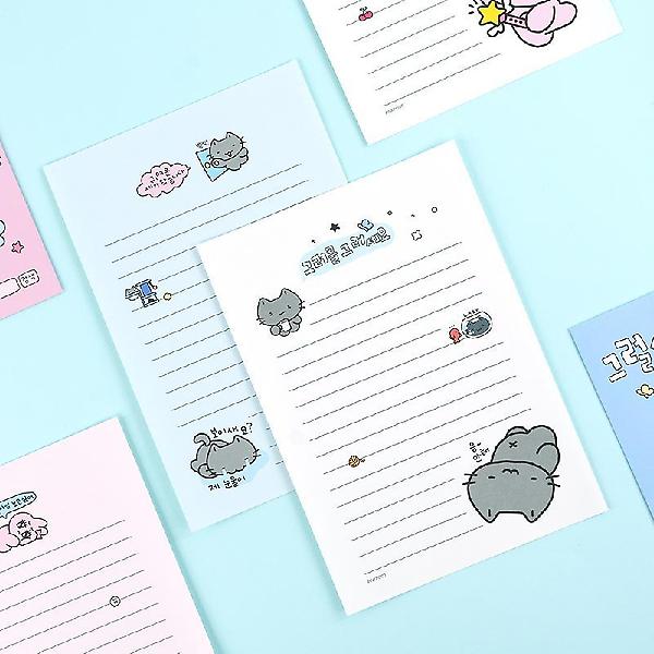  밈콩즈 편지지 4종세트