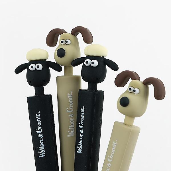  [공식정품]월레스와 그로밋 삼각 샤프2탄 2종 세트