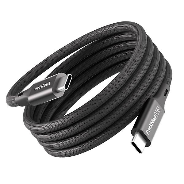  버티탭 팩맥프로 C to C타입 USB4 PD 240W 초고속충전 마그네틱 케이블 1m