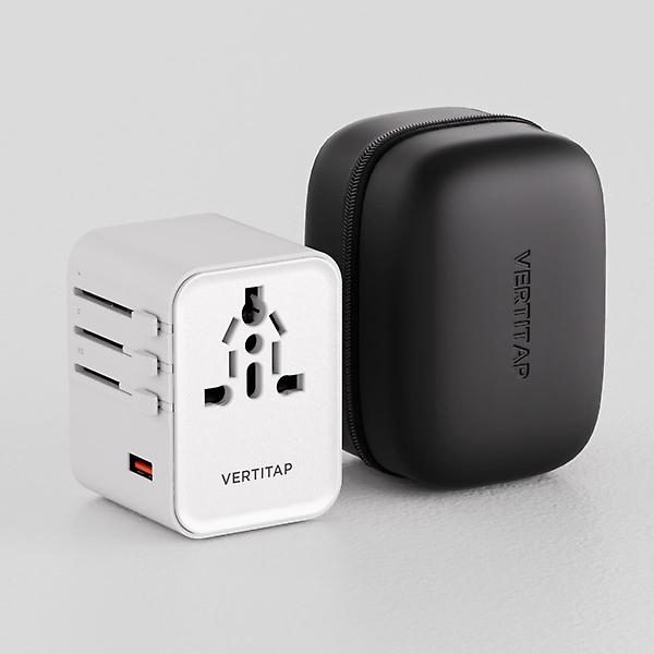  버티탭 트레블러 에어 25W 멀티 어댑터 해외 전세계 콘센트 여행용 멀티탭 usb 플러그