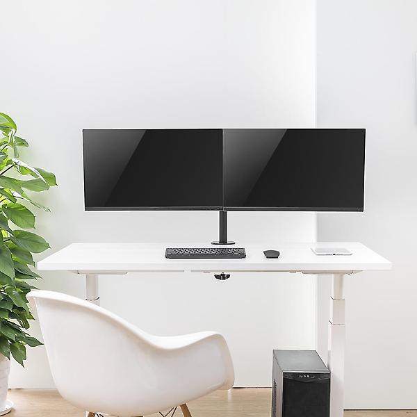  이지마운트 듀얼 2대 모니터암 모니터 거치대 M2-C200