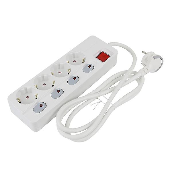  [캠플러스] 아남 국산 멀티탭 4구 1.5M 개별 스위치 절전 안전 콘센트