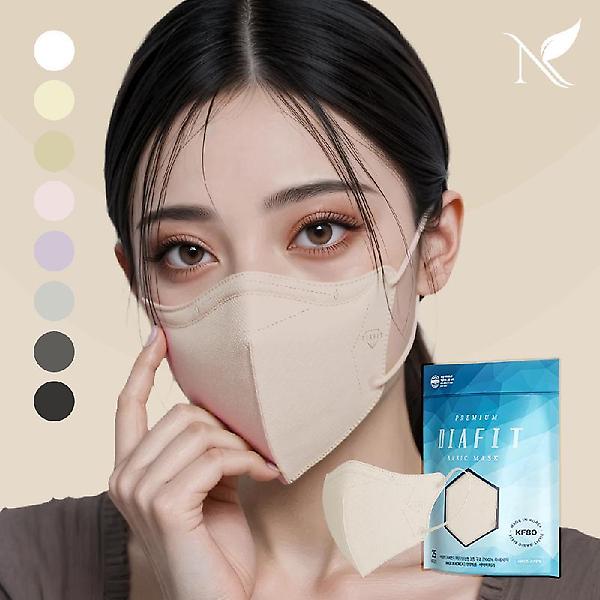  다이아핏 KF80 새부리형 마스크 50+50입 (파우치형)