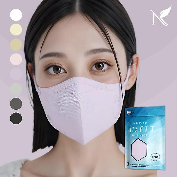  다이아핏 KF80 새부리형 마스크 50+50입 (파우치형)