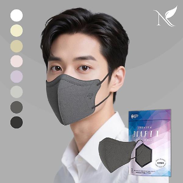  다이아핏 KF94 새부리형 마스크 25+25매입 (파우치형)