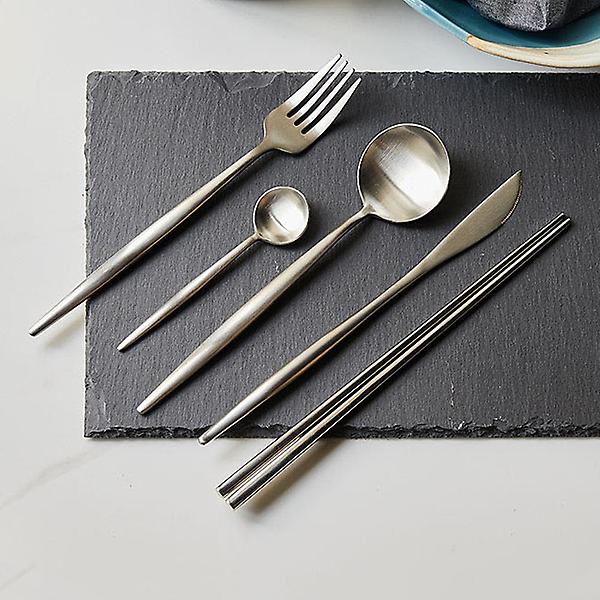  오리스타 커트러리 모던 샤인 디너 나이프 양식기