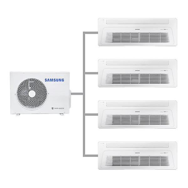  삼성 가정용 무풍 시스템에어컨 AJ30CSS4P36SSY 115㎡ (4마력4실/단배관)