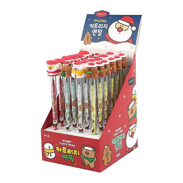  크리스마스 카트리지 연필3탄 인박스(24개세트)