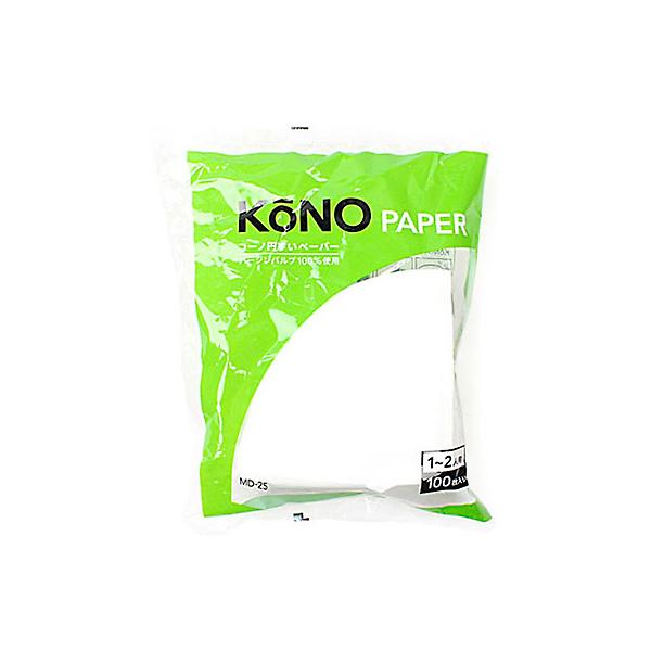  고노 여과지 화이트 100매 1~2인용 MD-25