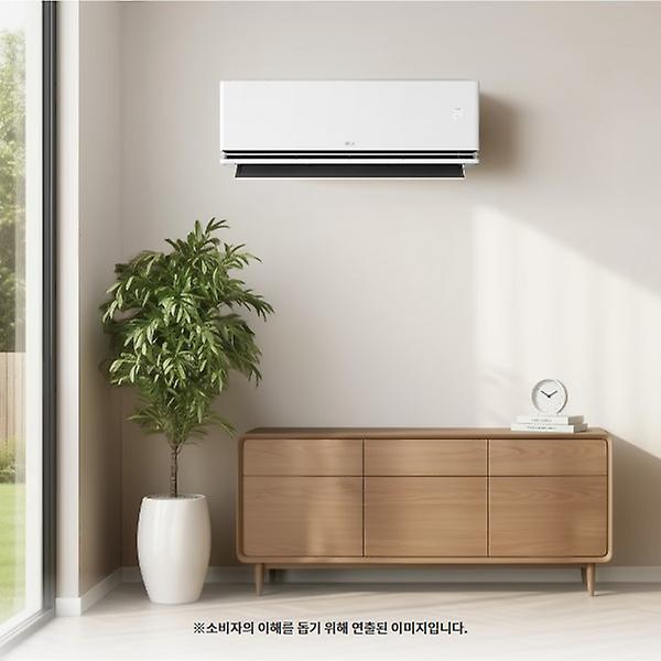  LG AI 오브제컬렉션 뷰I 프로 에어컨 2in1 (5시리즈) FQ18GV5EA2 일반배관 전국무료배송/기본설치비 포함/실외기 포함