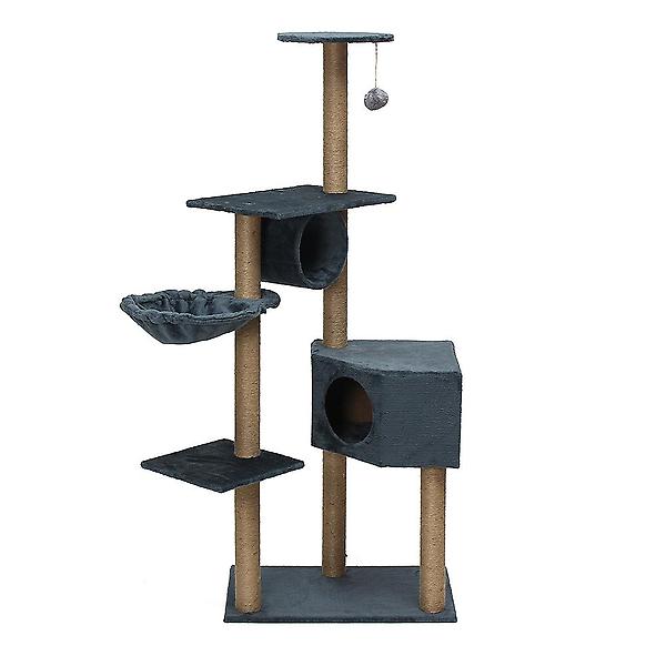  힐링홈 고양이 캣타워(150cm) (블루그레이)