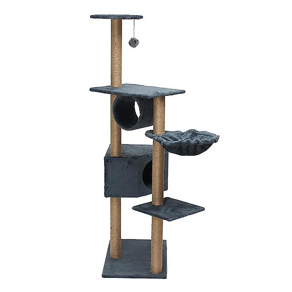  힐링홈 고양이 캣타워(150cm) (블루그레이)