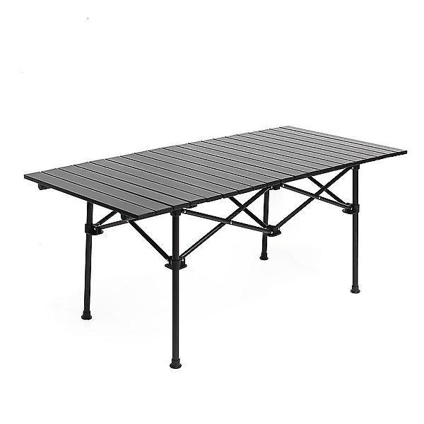  캠핑용 접이식 롤테이블(118x55cm) 차박 간이테이블