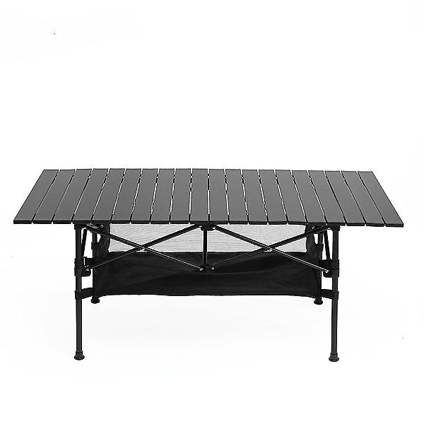  캠핑용 접이식 롤테이블(118x55cm) 차박 간이테이블
