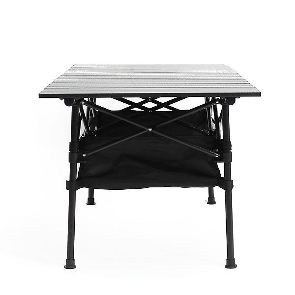  캠핑용 접이식 롤테이블(118x55cm) 차박 간이테이블