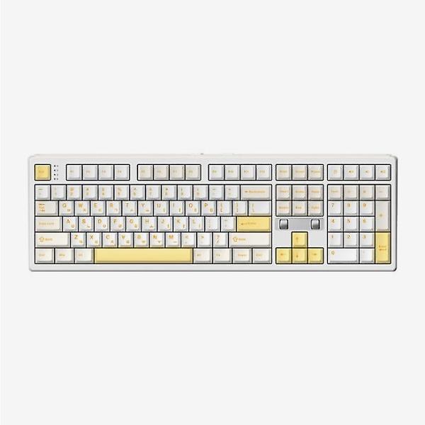  프리플로우 archon AK68 DualDial 유무선 기계식 키보드 바나나라떼 저소음 블루축