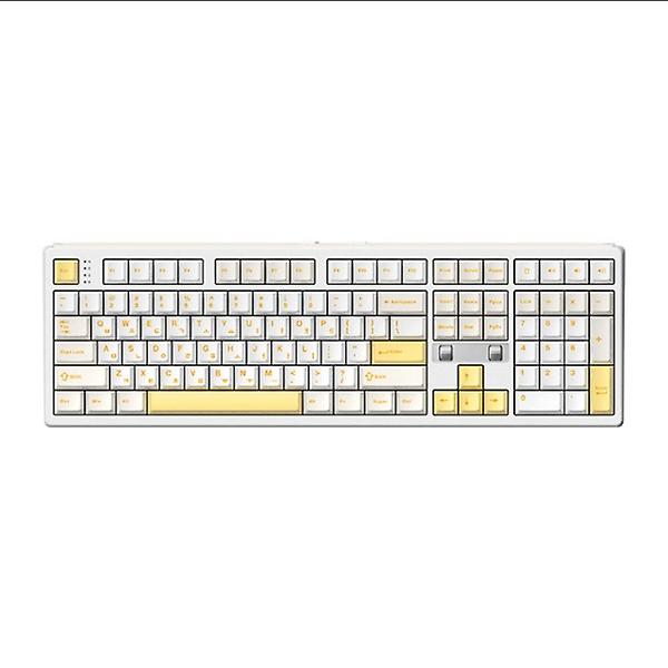  프리플로우 archon AK68 DualDial 유무선 기계식 키보드 바나나라떼, 저소음 디딤돌축