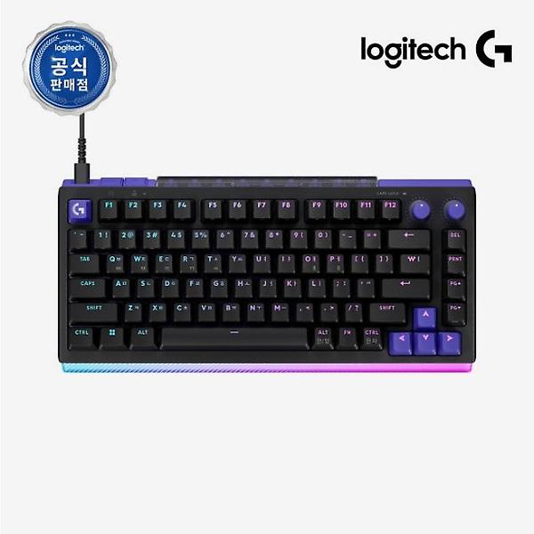  로지텍코리아 공식 G512 X 75 게이밍 키보드 블랙, 자석축
